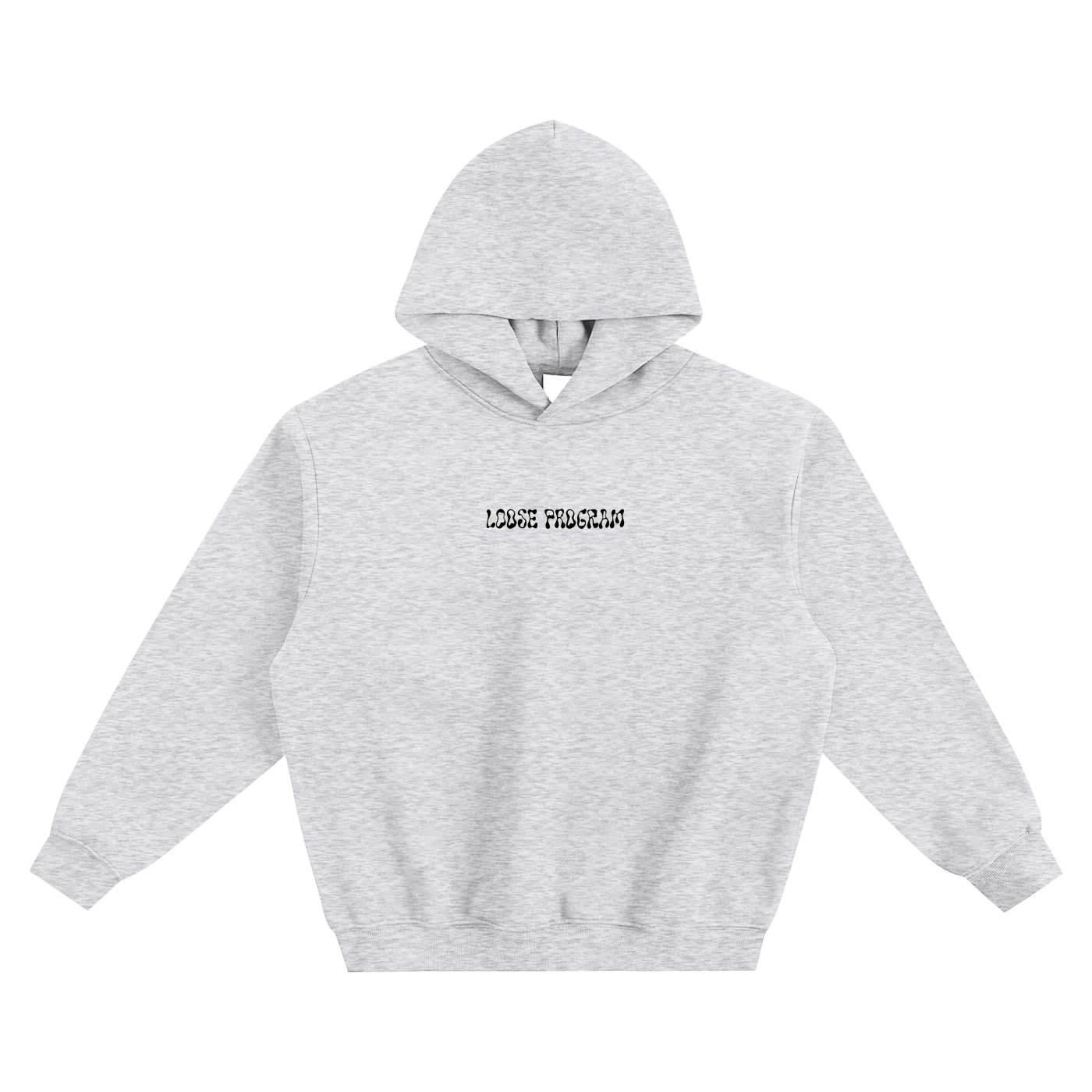 Loose Program Fleeced Boxy Hoodie